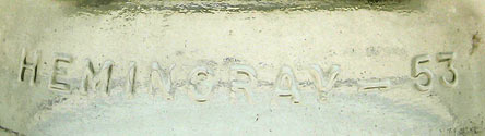 Large Stamped, Alternate "3" (c.1938 - c.1946)