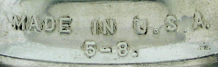Medium Stamped Style (1938 - c.1946)