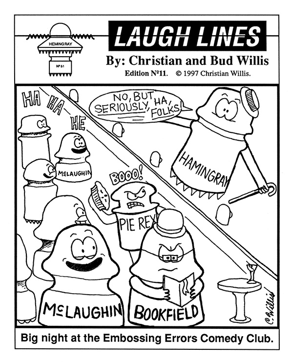Laugh Lines 11: Embossing Errors Comedy Club