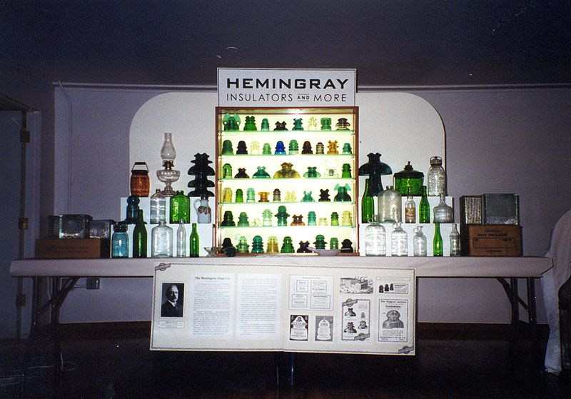 Christian Willis' 2000 Hemingray Display at the Cayucos, CA Show