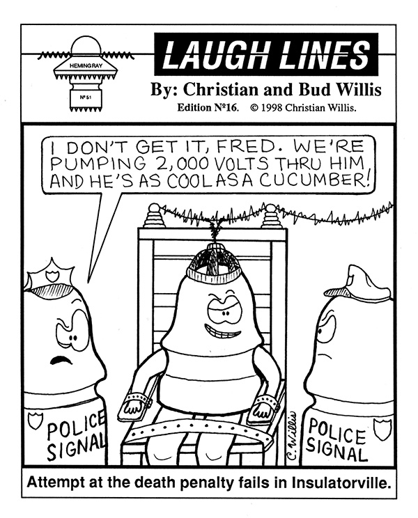 Laugh Lines 16: Insulatorville Death Penalty