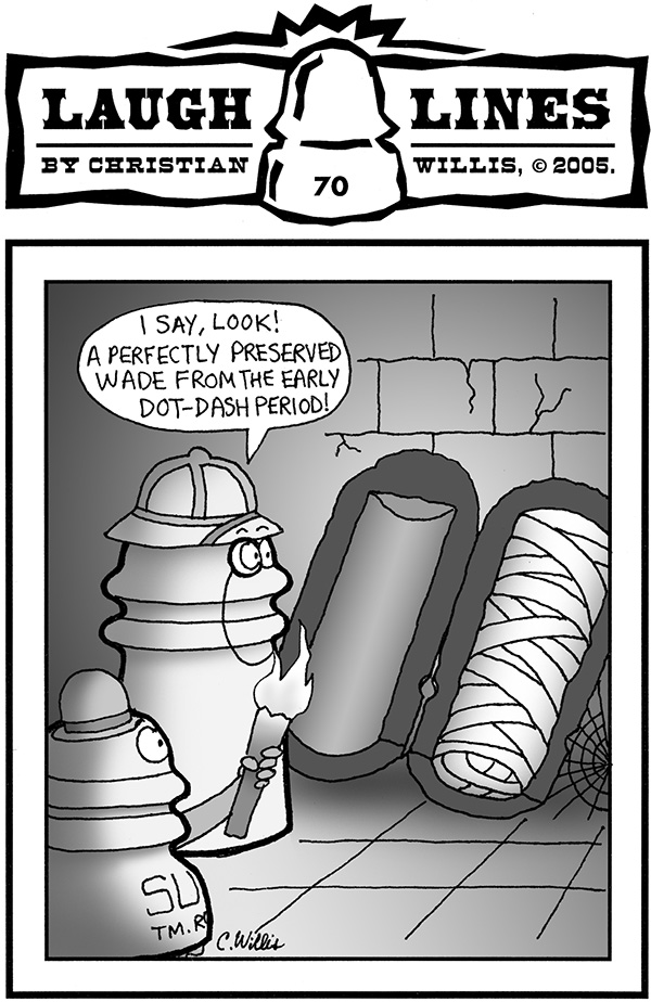 Laugh Lines 70: Wade Mummy